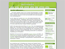 Tablet Screenshot of dehnmedia.info